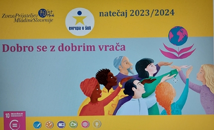 NATEČAJ EVROPA V ŠOLI 2023/2024