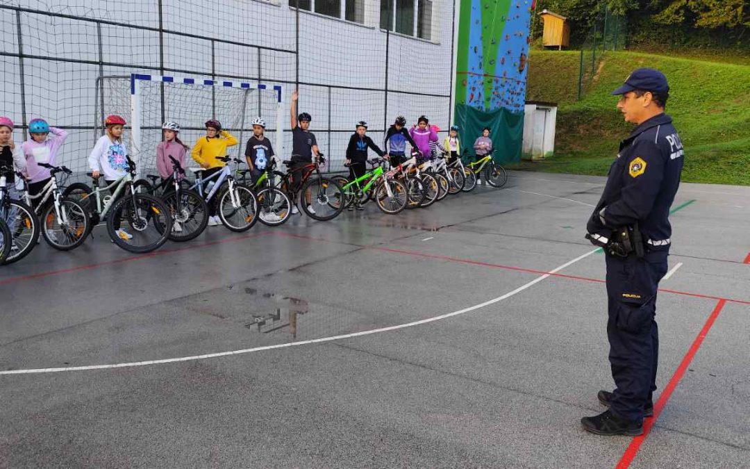 Tehniški dan v 5. razred – KOLESARSKI POLIGON